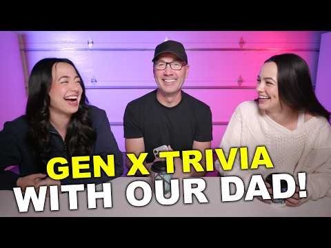 Our Dad Tests Our 1980s Knowledge! - Merrell Twins thumbnail