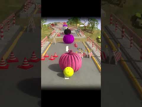 🌈🎳 Learn Colors Kinetic Sand Bowling Ball Smash Race | Binkie TV thumbnail