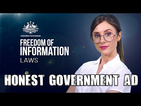 Honest Government Ad | FOI Laws thumbnail