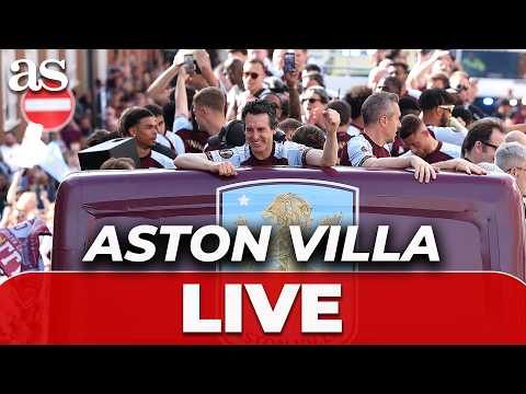 LIVE: ASTON VILLA celebrate EUROPA LEAGUE title on the streets of BIRMINGHAM thumbnail