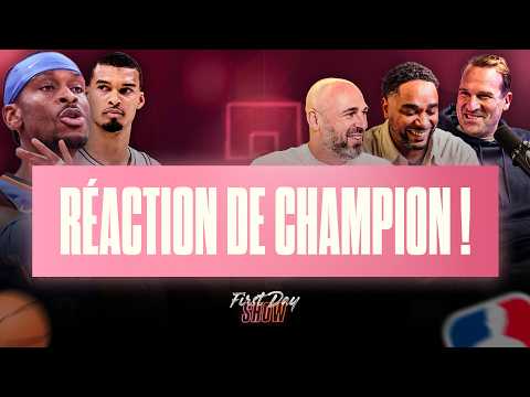 SGA / THUNDER : PREMIÈRE RÉACTION DE CHAMPION ! NBA First Day Show 260 thumbnail