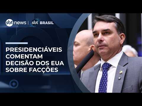 Pré-candidatos à Presidência comentam decisão dos EUA sobre facções e criticam Lula | #SBTBrasil thumbnail