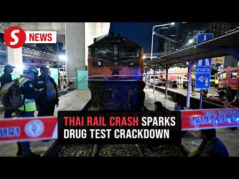 Two more Thai railway employees test positive for drugs after fatal train crash thumbnail