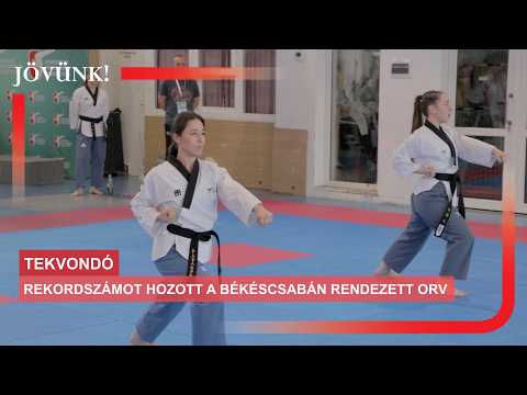 Rekordlétszámot hozott a Békéscsabán rendezett ORV ? TEKVONDÓ thumbnail