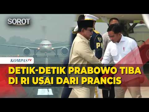 [FULL] Detik-Detik Presiden Prabowo Mendarat di RI Disambut Wapres Gibran Usai dari Prancis thumbnail