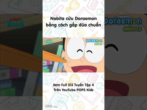 Nobita cứu Doraemon bằng cách gắp đữa chuẩn #Doraemon #Season13 #POPSKids thumbnail