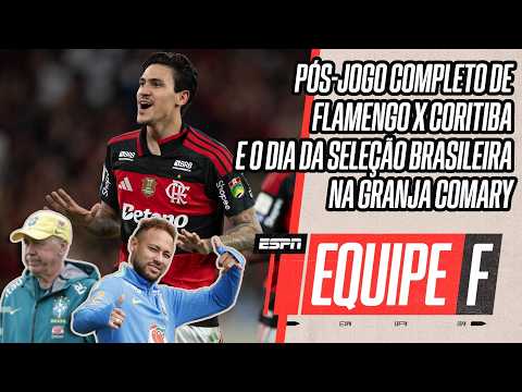 AO VIVO: PÓS-JOGO DE FLAMENGO X CORITIBA NO BRASILEIRÃO | ANCELOTTI FALA DE NEYMAR | EQUIPE F thumbnail