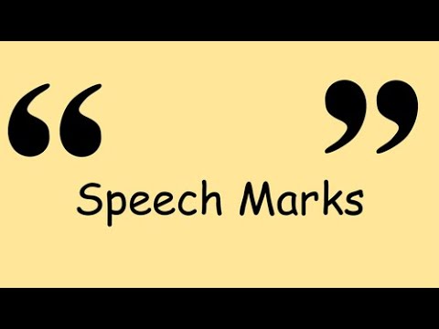 Speech marks thumbnail