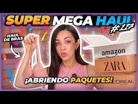 BRAS, ROPA PARA LAS VACACIONES, CAJAS VACIAS Y MAS! 😳 | SUPER MEGA HAUL 117 thumbnail