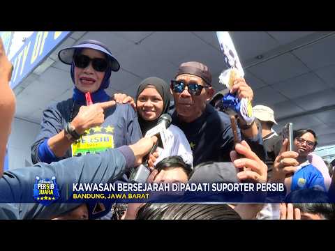 Rela Berdiri 3 Jam, Begini Momen Asran Shady Sapa Bobotoh Lansia Loyal! | Pawai Per5ib Juara thumbnail