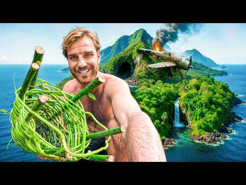 SURVIVAL CHALLENGE: Plane Crash In Forbidden Jungle 🛩️🔥 thumbnail