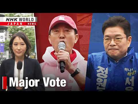 Nationwide election campaigns kick off in South KoreaーNHK WORLD-JAPAN NEWS thumbnail