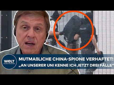 MÜNCHEN: Mutmaßliche China-Spione verhaftet! Prof. Walter berichtet! Auch seine Uni betroffen! thumbnail