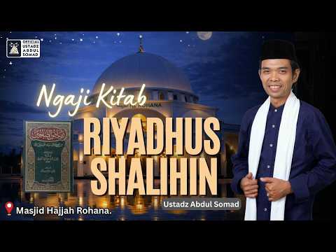 LIVE | Ngaji Kitab Riyadhusshalihin 169 Masjid Hajjah Rohana | Ustadz Abdul Somad thumbnail