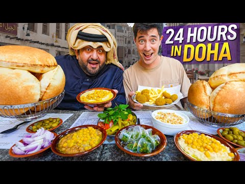 I Ate Qatar's CRAZIEST Street Food for 24 Hours in Doha!! thumbnail