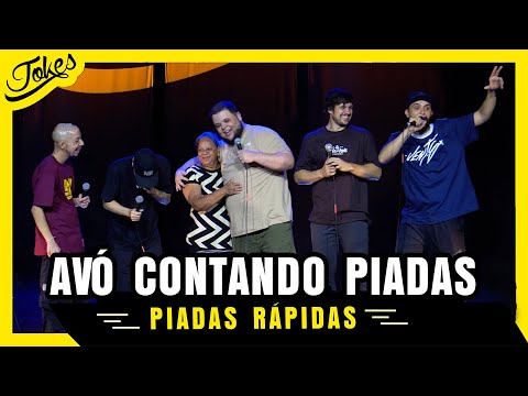 PIADAS RÁPIDAS FEAT. AVÓ DO VICTOR AHMAR - Ep.05 l Temp.12 thumbnail