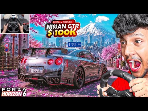 FINALLY I BOUGHT FASTEST NISSAN-GTR! ? 498+ KMPH SPEED | FORZA HORIZON 6 | LOGITECH G23 thumbnail