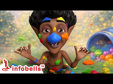 வரான் வரான் பூச்சாண்டி - பூச்சாண்டிக்கு என்ன பிடிக்கும் | Tamil Rhymes & Kids Songs | Infobells thumbnail