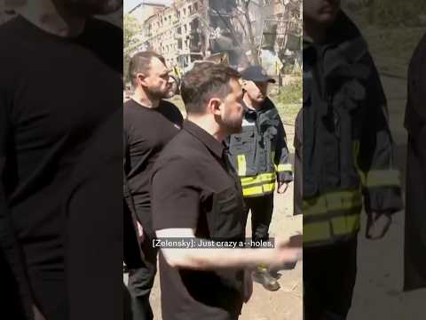 Zelensky blames 'crazy a---holes' as Putin fires hypersonic missile in devastating strikes on Kyiv thumbnail