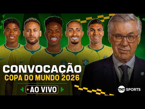 AO VIVO E COM IMAGENS: CONVOCAÇÃO DA SELEÇÃO BRASILEIRA PARA A COPA DO MUNDO 2026 DIRETO DO RIO! thumbnail