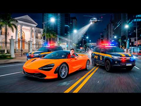 A POLICIA INVADIU MINHA CASA E DEI FUGA DE MCLAREN 720S ! thumbnail