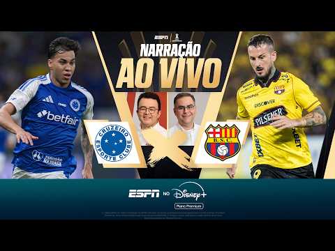 CRUZEIRO X BARCELONA SC AO VIVO: NARRAÇÃO DO CONFRONTO PELA LIBERTADORES NO MINEIRÃO | ESPN thumbnail
