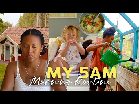 My 5am Morning Routine | Realistic & Relaxing Countryside Edition thumbnail