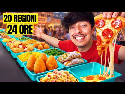 Ho Mangiato 1 Cibo Tipico di OGNI REGIONE ITALIANA in 24 Ore! thumbnail