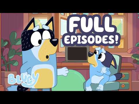 Bluey Shows Dad her Please Face 🥺 💙 | Full Episode Compilation ⭐️ | Bluey thumbnail