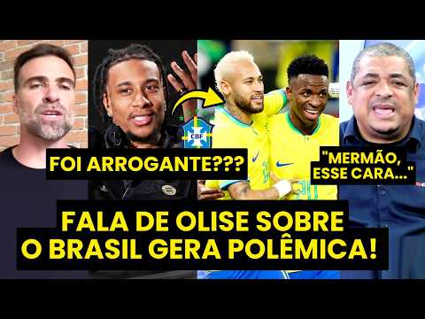 OLISE TIROU O BRASIL PRA MER%@??? "Isso que ELE FALOU da SELEÇÃO BRASILEIRA é..." | DEU POLÊMICA! thumbnail