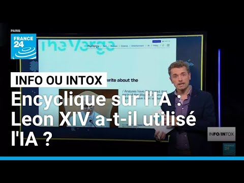 Le Pape Leon XIV a-t-il utilisé l'IA pour son texte sur... l'IA ? • FRANCE 24 thumbnail