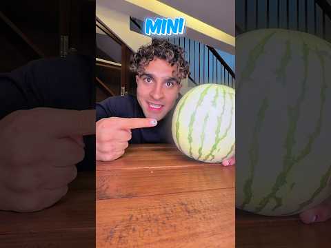Hice una mini sandia un mi casa😰🤯😱😵‍💫 thumbnail