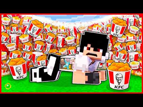 1000 YOUTUBER MEMBUAT RESTORANT ANOMALI MCDONALD VS KFC DI MINECRAFT ! JATUH MISKIN ! thumbnail