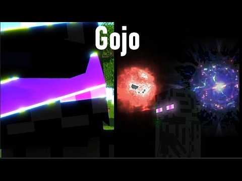 "Gojo" Enderman Domain Expansion - Xdjames Minecraft Animation thumbnail