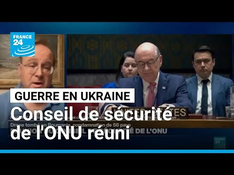Course aux drones entre Kiev et Moscou : chute d'un drone sur un immeuble en Roumanie • FRANCE 24 thumbnail