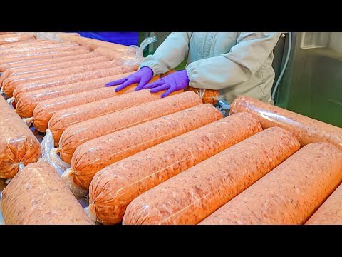 Perfect Pork Burger Patties Production Factory / 豬肉漢堡排製作 - Taiwan Food Factory thumbnail