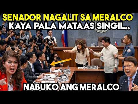 NAGKAGULO NA! SENADOR NAGALIT na SA MERALCO. KAYA PALA MATAAS ANG SINGIL ng KURYENTE! NABUKO SILA thumbnail