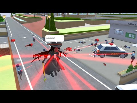 Polisi koban vs nenek sihir | Sakura school simulator  thumbnail