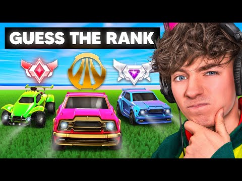 Ich Errate EUREN RANG In ROCKET LEAGUE! ?? thumbnail