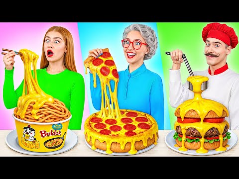 Reto De Cocina Yo vs Abuela | Trucos Sencillos De Cocina de Multi DO Challenge thumbnail
