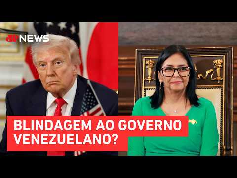 Trump recua em investigação sobre líder venezuelana | TEMPO REAL thumbnail
