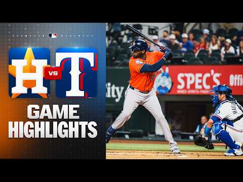 Astros vs. Rangers Game Highlights (5/28/26) | MLB Highlights thumbnail