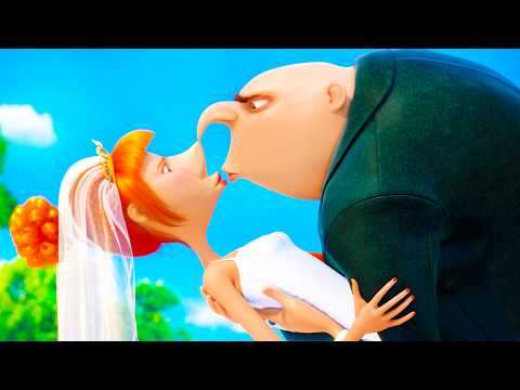 Gru & Lucy's Wedding Scene | DESPICABLE ME 2 (2013) Movie CLIP 4K thumbnail