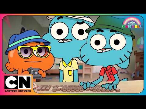 When Gumball Surfs the INTERNET 😂 | The Amazing World of Gumball | Funniest Episodes thumbnail