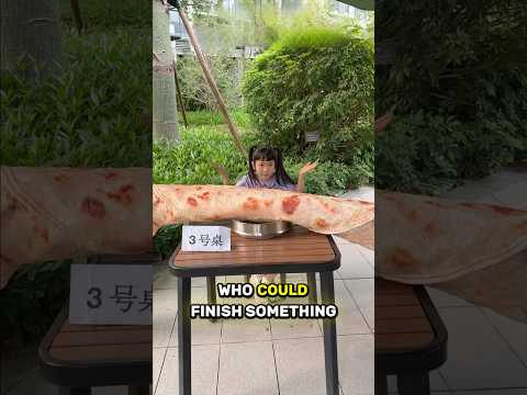 Being a slow eater made her win! 🥇 😂 thumbnail