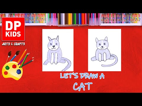 Let's draw a Cat  | DP KIDS | ARTS | ENGLISH | 617 thumbnail
