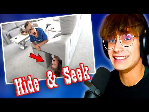 Reacting to SIS vs BRO's $1000 Hide and Seek Challenge! thumbnail