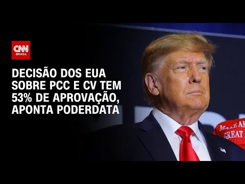 PoderData: 53% aprovam decisão dos EUA sobre PCC e CV como grupos terroristas | HORA H thumbnail