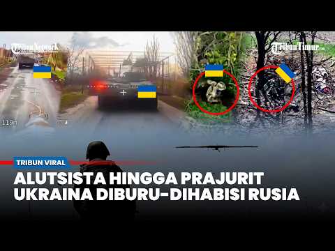 [FULL] Howitzer Ukraina, BMP hingga Pusat UAV Dihancurkan dan Dibakar Pasukan Drone Rusia thumbnail