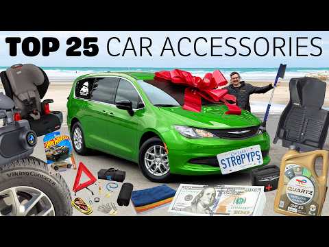 25 NEW CAR ACCESSORIES in 8 Minutes thumbnail